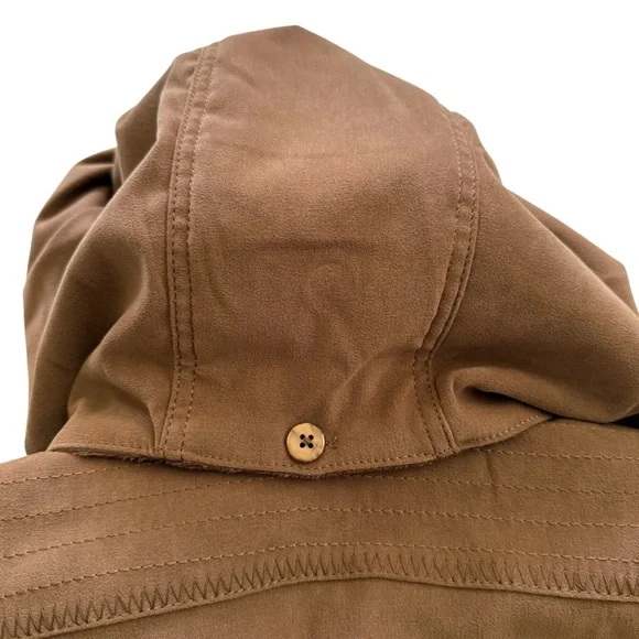 🚫SOLD🚫NWT Fleet Street Microsuede Removable Hood Jacket Coat Large - Picture 14 of 16